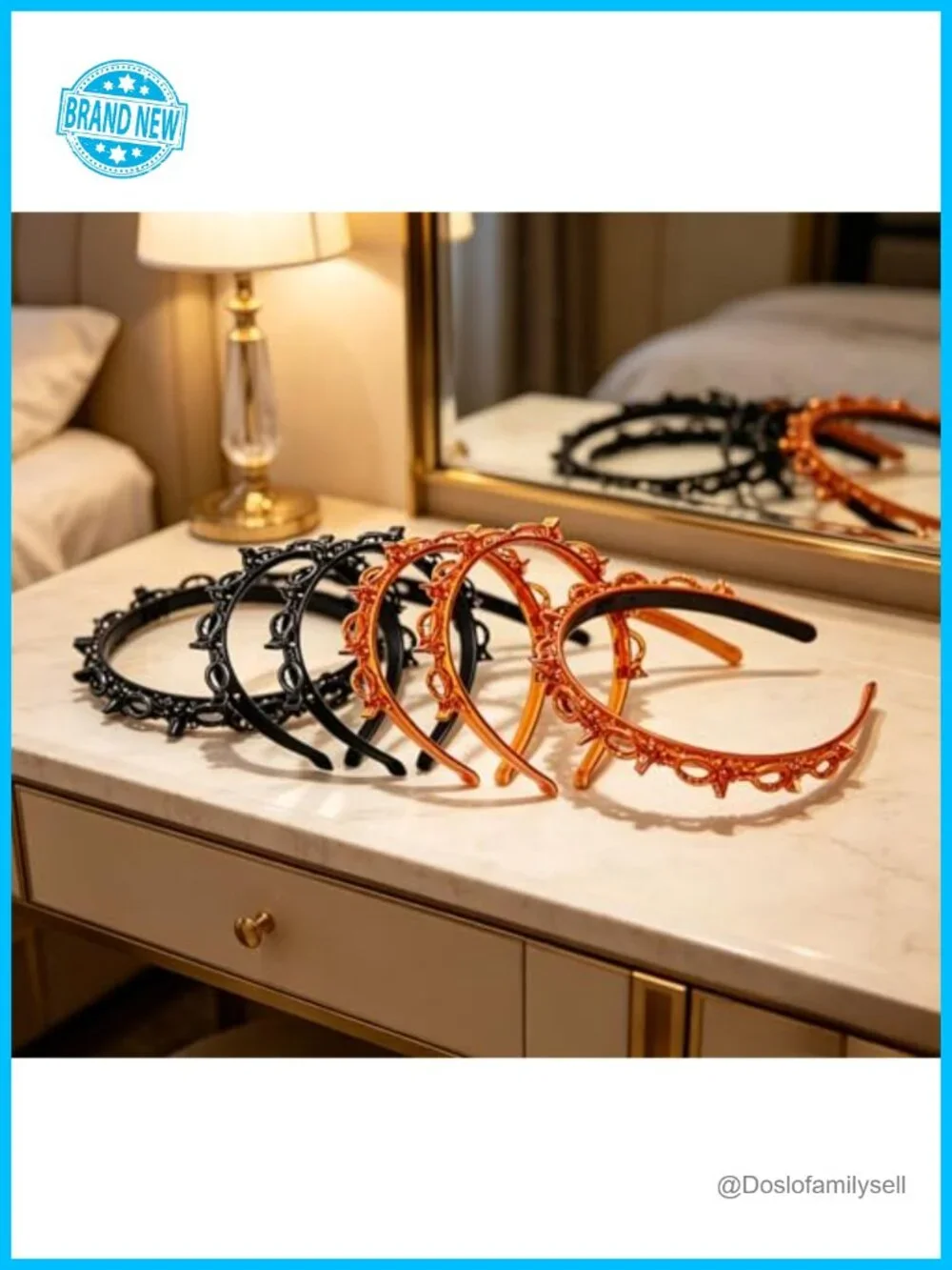 Double-Layer Hollow Braiding Headband with Clips, Non-Slip Bangs Holder, Hair
